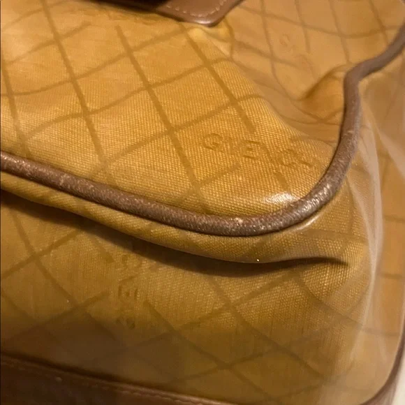 Givenchy Tan and Brown Duffel Bag